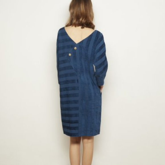 Odells Shadow-Stripe Dress - Picture 3 of 3